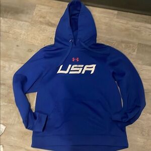 Under Armour Blue USA Hoodie